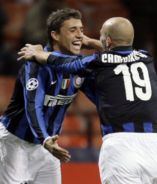 Crespo a Cambiasso