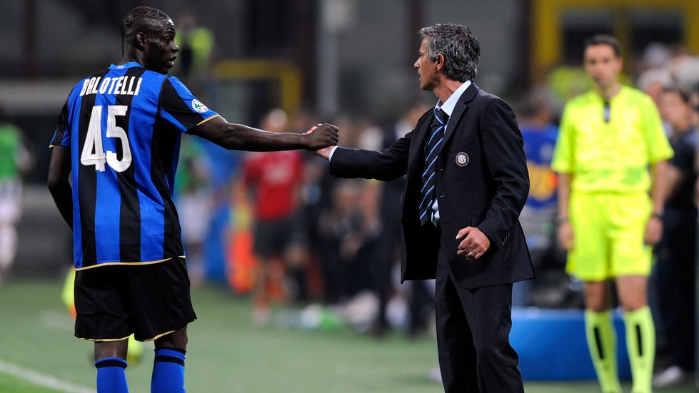 Balotelli a Mourinho