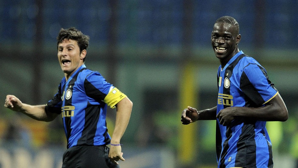 Zanetti a Balotelli