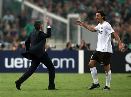 Mourinho a Ibra
