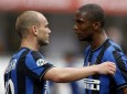 Sneijder a Eto'o
