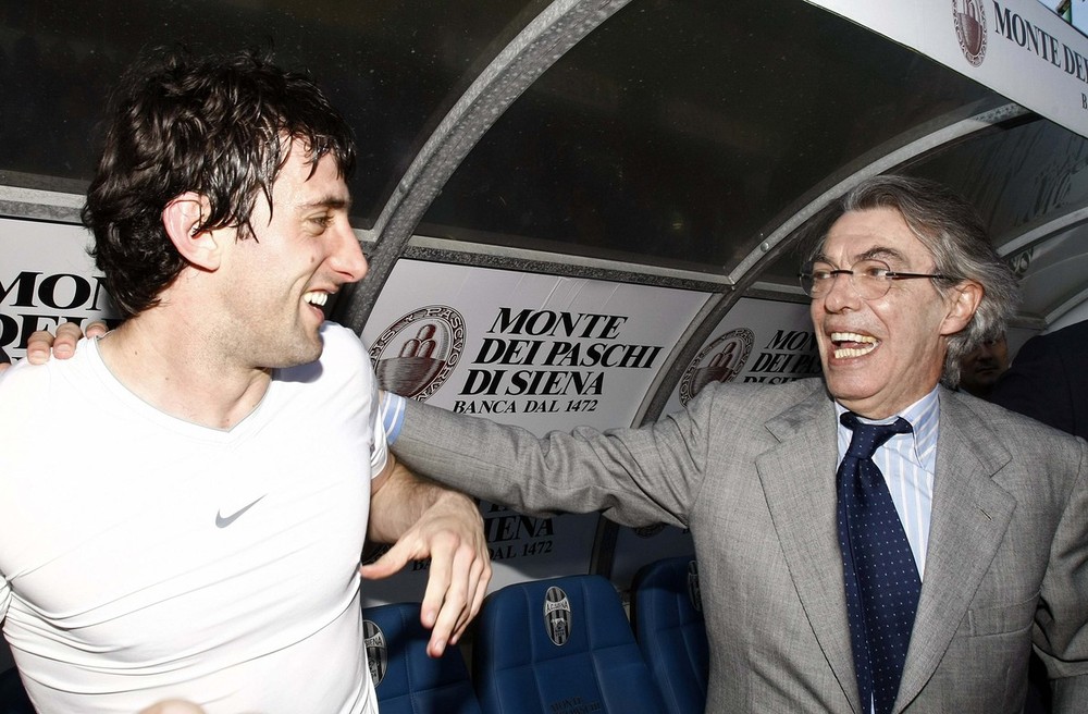 Milito a Moratti