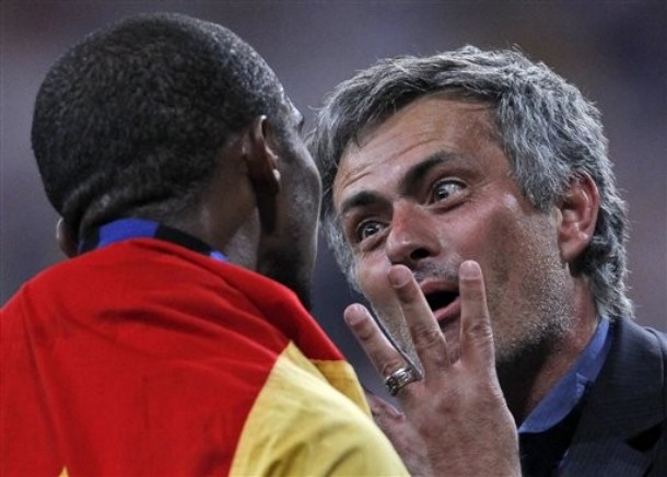 Jose Mourinho a Eto