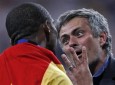 Jose Mourinho a Eto'o