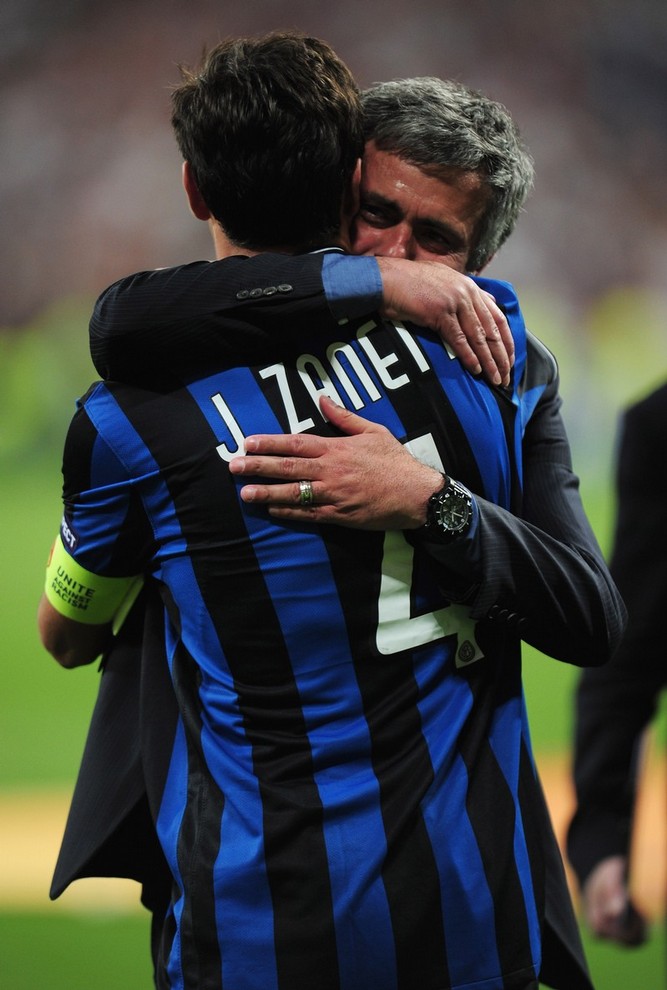 Zanetti a Mourinho