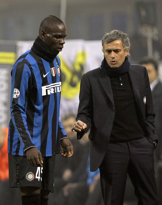 Balotelli a Mourinho