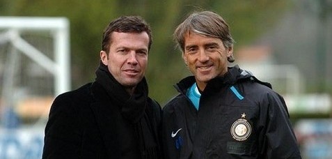 Roberto Mancini a Lothar Matthus